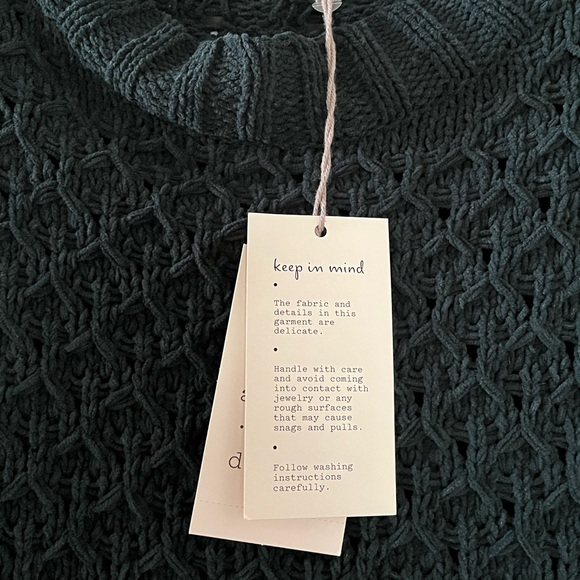 A New Day Women’s Textured Pullover Sweater (Dark Green) - Picture 4 of 6